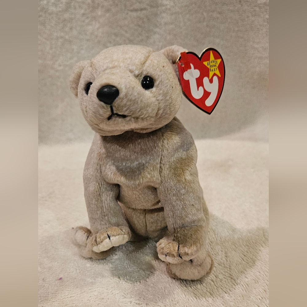 ALMOND BEANIE BABY